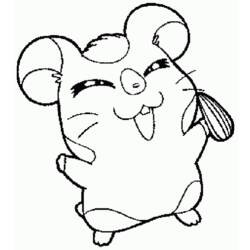 Página para colorir: Hamtaro (desenhos animados) #40053 - Páginas para Colorir Imprimíveis Gratuitamente