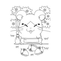 Página para colorir: Hamtaro (desenhos animados) #40071 - Páginas para Colorir Imprimíveis Gratuitamente