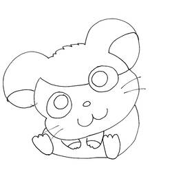 Página para colorir: Hamtaro (desenhos animados) #40075 - Páginas para Colorir Imprimíveis Gratuitamente