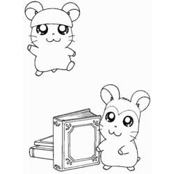 Página para colorir: Hamtaro (desenhos animados) #40087 - Páginas para Colorir Imprimíveis Gratuitamente