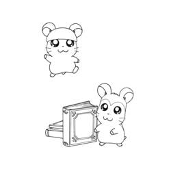 Página para colorir: Hamtaro (desenhos animados) #40088 - Páginas para Colorir Imprimíveis Gratuitamente