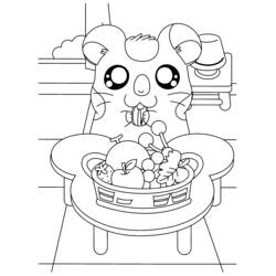 Página para colorir: Hamtaro (desenhos animados) #40091 - Páginas para Colorir Imprimíveis Gratuitamente