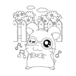 Página para colorir: Hamtaro (desenhos animados) #40097 - Páginas para Colorir Imprimíveis Gratuitamente