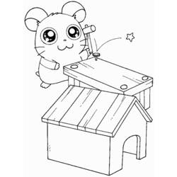 Página para colorir: Hamtaro (desenhos animados) #40145 - Páginas para Colorir Imprimíveis Gratuitamente