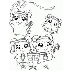 Página para colorir: Hamtaro (desenhos animados) #40160 - Páginas para Colorir Imprimíveis Gratuitamente