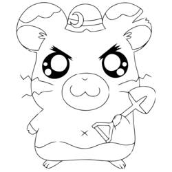 Página para colorir: Hamtaro (desenhos animados) #40172 - Páginas para Colorir Imprimíveis Gratuitamente