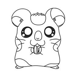 Página para colorir: Hamtaro (desenhos animados) #40198 - Páginas para Colorir Imprimíveis Gratuitamente