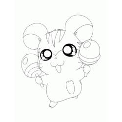 Página para colorir: Hamtaro (desenhos animados) #40206 - Páginas para Colorir Imprimíveis Gratuitamente