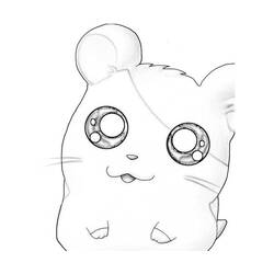 Página para colorir: Hamtaro (desenhos animados) #40209 - Páginas para Colorir Imprimíveis Gratuitamente