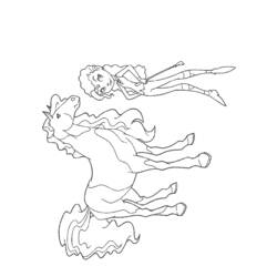 Página para colorir: Horseland (desenhos animados) #53934 - Páginas para Colorir Imprimíveis Gratuitamente