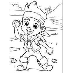 Página para colorir: Jake e os Piratas da Terra do Nunca (desenhos animados) #42470 - Páginas para Colorir Imprimíveis Gratuitamente