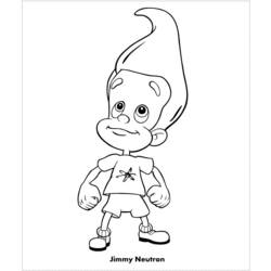 Página para colorir: Jimmy Neutron (desenhos animados) #48888 - Páginas para Colorir Imprimíveis Gratuitamente