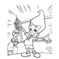 Página para colorir: Jimmy Neutron (desenhos animados) #48892 - Páginas para Colorir Imprimíveis Gratuitamente