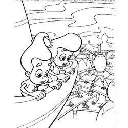 Página para colorir: Jimmy Neutron (desenhos animados) #48897 - Páginas para Colorir Imprimíveis Gratuitamente