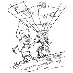 Página para colorir: Jimmy Neutron (desenhos animados) #48901 - Páginas para Colorir Imprimíveis Gratuitamente