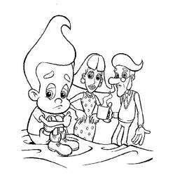 Página para colorir: Jimmy Neutron (desenhos animados) #48903 - Páginas para Colorir Imprimíveis Gratuitamente