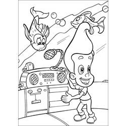 Página para colorir: Jimmy Neutron (desenhos animados) #48916 - Páginas para Colorir Imprimíveis Gratuitamente