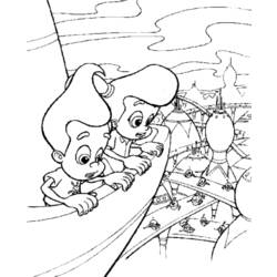 Página para colorir: Jimmy Neutron (desenhos animados) #48920 - Páginas para Colorir Imprimíveis Gratuitamente