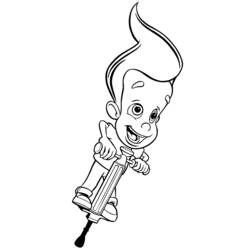 Página para colorir: Jimmy Neutron (desenhos animados) #48923 - Páginas para Colorir Imprimíveis Gratuitamente