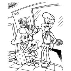 Página para colorir: Jimmy Neutron (desenhos animados) #48924 - Páginas para Colorir Imprimíveis Gratuitamente
