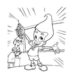 Página para colorir: Jimmy Neutron (desenhos animados) #48932 - Páginas para Colorir Imprimíveis Gratuitamente