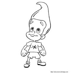 Página para colorir: Jimmy Neutron (desenhos animados) #48978 - Páginas para Colorir Imprimíveis Gratuitamente