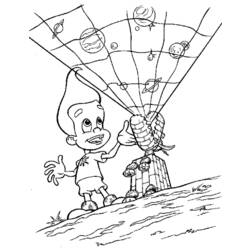 Página para colorir: Jimmy Neutron (desenhos animados) #48992 - Páginas para Colorir Imprimíveis Gratuitamente