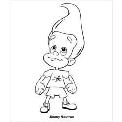 Página para colorir: Jimmy Neutron (desenhos animados) #49016 - Páginas para Colorir Imprimíveis Gratuitamente