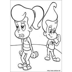 Página para colorir: Jimmy Neutron (desenhos animados) #49044 - Páginas para Colorir Imprimíveis Gratuitamente