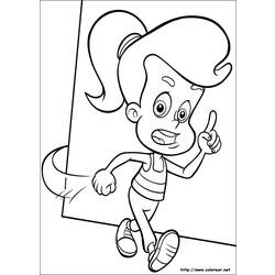 Página para colorir: Jimmy Neutron (desenhos animados) #49058 - Páginas para Colorir Imprimíveis Gratuitamente