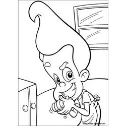Página para colorir: Jimmy Neutron (desenhos animados) #49061 - Páginas para Colorir Imprimíveis Gratuitamente