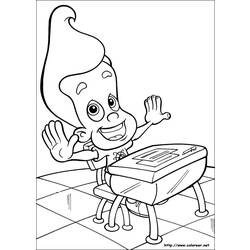 Página para colorir: Jimmy Neutron (desenhos animados) #49071 - Páginas para Colorir Imprimíveis Gratuitamente