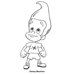Página para colorir: Jimmy Neutron (desenhos animados) #49092 - Páginas para Colorir Imprimíveis Gratuitamente