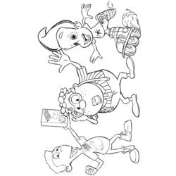 Página para colorir: Jimmy Neutron (desenhos animados) #49098 - Páginas para Colorir Imprimíveis Gratuitamente