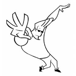 Página para colorir: Johnny Bravo (desenhos animados) #35238 - Páginas para Colorir Imprimíveis Gratuitamente