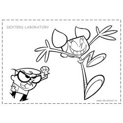 Página para colorir: Laboratório de Dexter (desenhos animados) #50718 - Páginas para Colorir Imprimíveis Gratuitamente