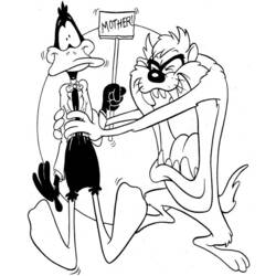 Página para colorir: Looney Tunes (desenhos animados) #39180 - Páginas para Colorir Imprimíveis Gratuitamente