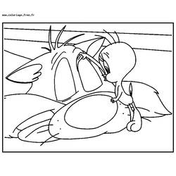 Página para colorir: Looney Tunes (desenhos animados) #39302 - Páginas para Colorir Imprimíveis Gratuitamente