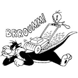 Página para colorir: Looney Tunes (desenhos animados) #39328 - Páginas para Colorir Imprimíveis Gratuitamente