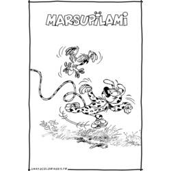 Página para colorir: marsupilami (desenhos animados) #50111 - Páginas para Colorir Imprimíveis Gratuitamente