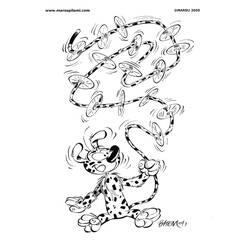 Página para colorir: marsupilami (desenhos animados) #50116 - Páginas para Colorir Imprimíveis Gratuitamente