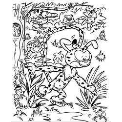 Página para colorir: marsupilami (desenhos animados) #50124 - Páginas para Colorir Imprimíveis Gratuitamente