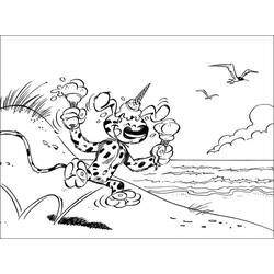 Página para colorir: marsupilami (desenhos animados) #50151 - Páginas para Colorir Imprimíveis Gratuitamente