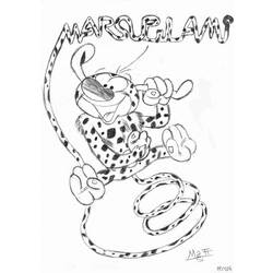 Página para colorir: marsupilami (desenhos animados) #50207 - Páginas para Colorir Imprimíveis Gratuitamente