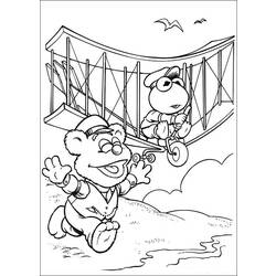 Página para colorir: muppets (desenhos animados) #31902 - Páginas para Colorir Imprimíveis Gratuitamente