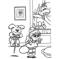 Página para colorir: muppets (desenhos animados) #31941 - Páginas para Colorir Imprimíveis Gratuitamente