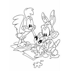 Página para colorir: músicas de bebê looney (desenhos animados) #26522 - Páginas para Colorir Imprimíveis Gratuitamente