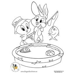 Página para colorir: músicas de bebê looney (desenhos animados) #26541 - Páginas para Colorir Imprimíveis Gratuitamente