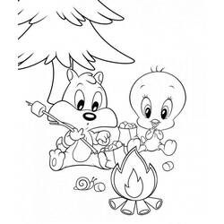 Página para colorir: músicas de bebê looney (desenhos animados) #26587 - Páginas para Colorir Imprimíveis Gratuitamente
