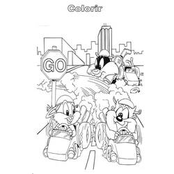 Página para colorir: músicas de bebê looney (desenhos animados) #26602 - Páginas para Colorir Imprimíveis Gratuitamente